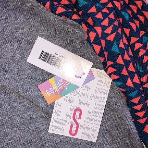 Nwt Womens Small LuLaRoe 3/4 Sleeve Randy Style Shirt - Picture 3 of 6